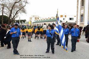 041- Rhodes- Defile Dodecanese grec